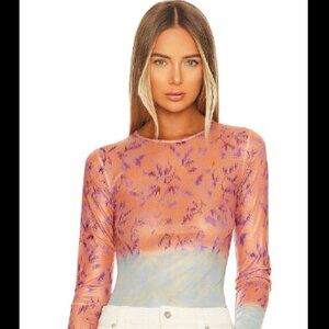 Miaou long sleeve tee - saint ochre